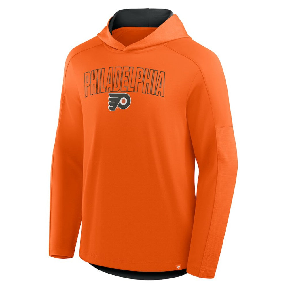 NHL Philadelphia Flyers Fanatics Penalty Shot Long Sleeve Hoodie T-Shirt