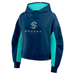 NHL Seattle Kraken Fanatics Women's Back Check Boxy Hoodie