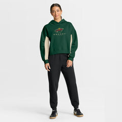 NHL Minnesota Wild Fanatics Women's Back Check Boxy Hoodie