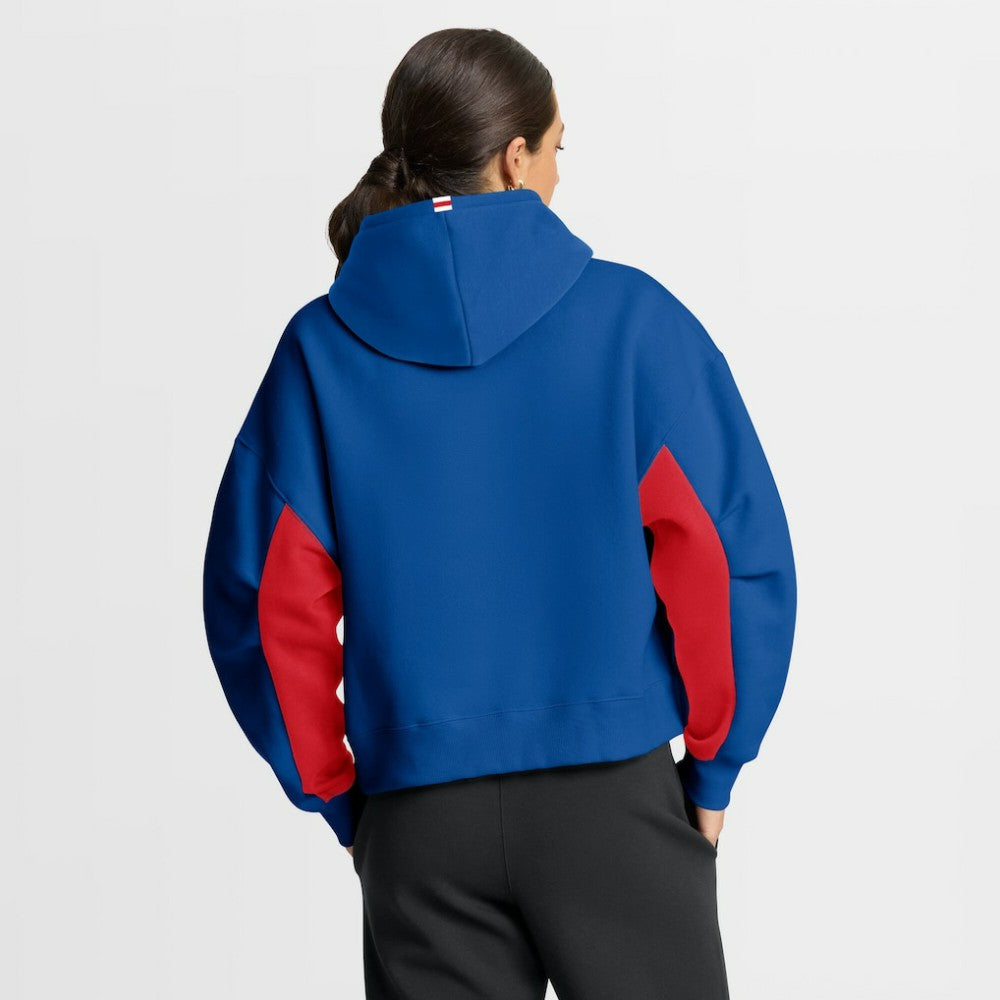 NHL New York Rangers Fanatics Women's Back Check Boxy Hoodie
