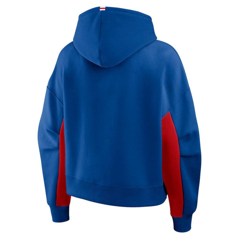 NHL New York Rangers Fanatics Women's Back Check Boxy Hoodie