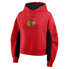 NHL Chicago Blackhawks Fanatics Women's Back Check Boxy Hoodie