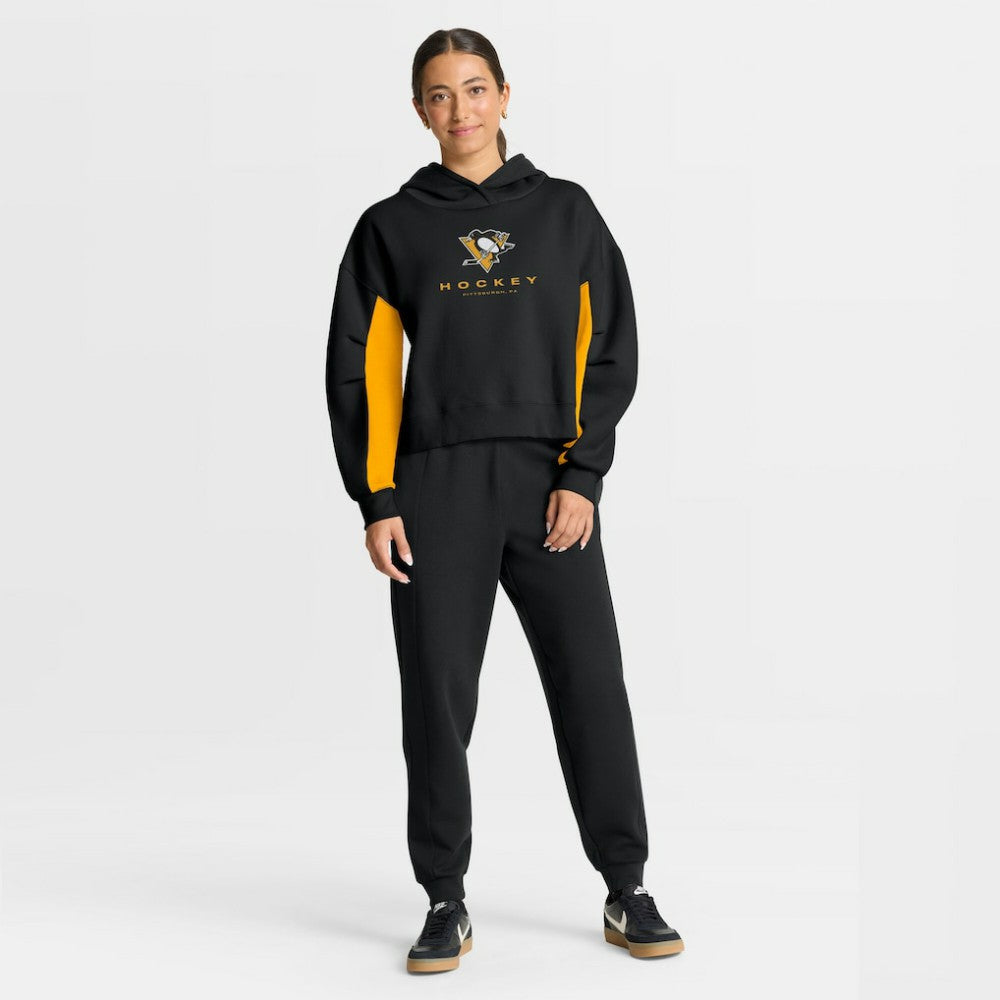 NHL Pittsburgh Penguins Fanatics Women's Back Check Boxy Hoodie