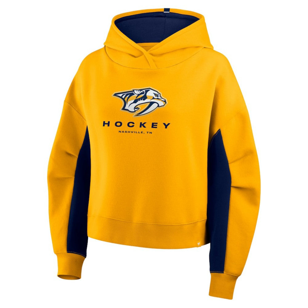 NHL Nashville Predators Fanatics Women's Back Check Boxy Hoodie