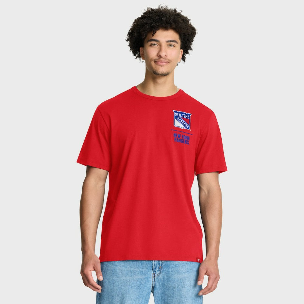 NHL New York Rangers Fanatics Crash The Net Legacy T-Shirt