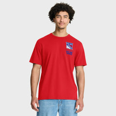 NHL New York Rangers Fanatics Crash The Net Legacy T-Shirt