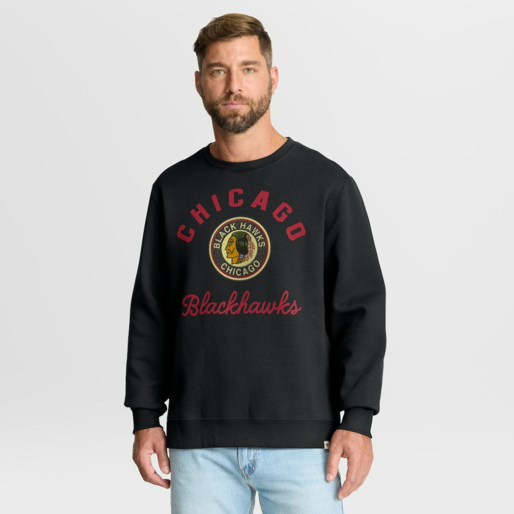 NHL Chicago Blackhawks Fanatics Vintage Stickler Sweatshirt