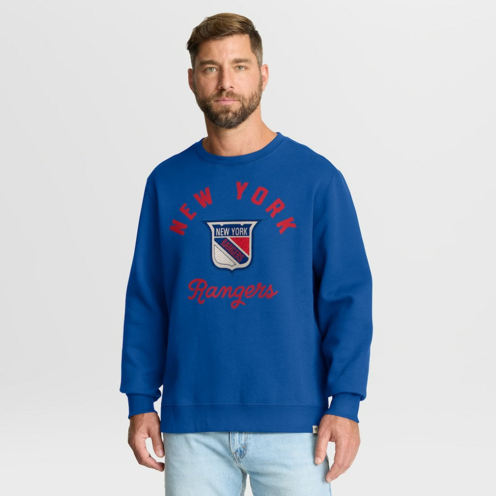 NHL New York Rangers Fanatics Vintage Stickler Sweatshirt