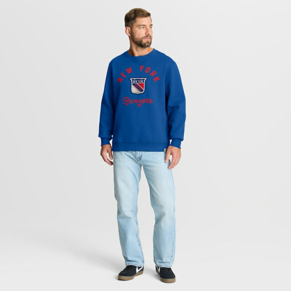 NHL New York Rangers Fanatics Vintage Stickler Sweatshirt