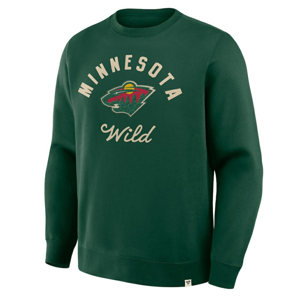NHL Minnesota Wild Fanatics  Stickler Sweatshirt