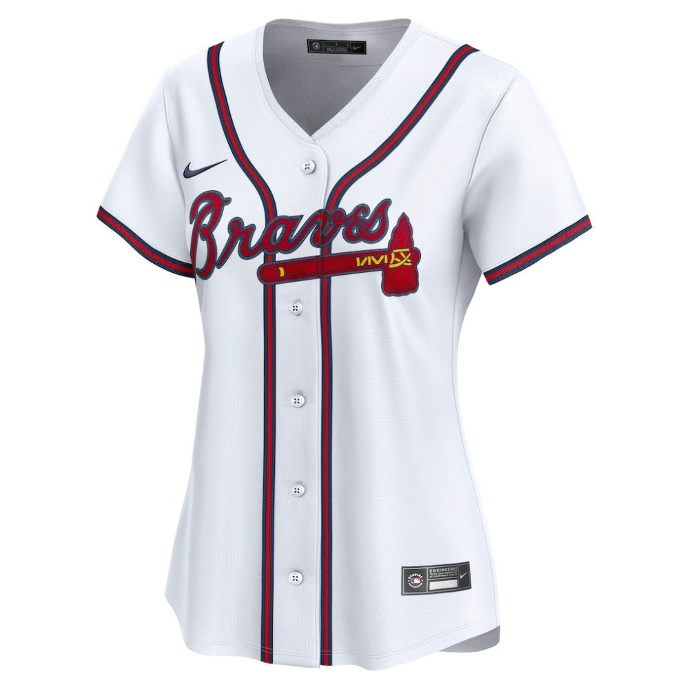White Spencer Strider Atlanta Braves Nike Women's Home Limited Player Jersey