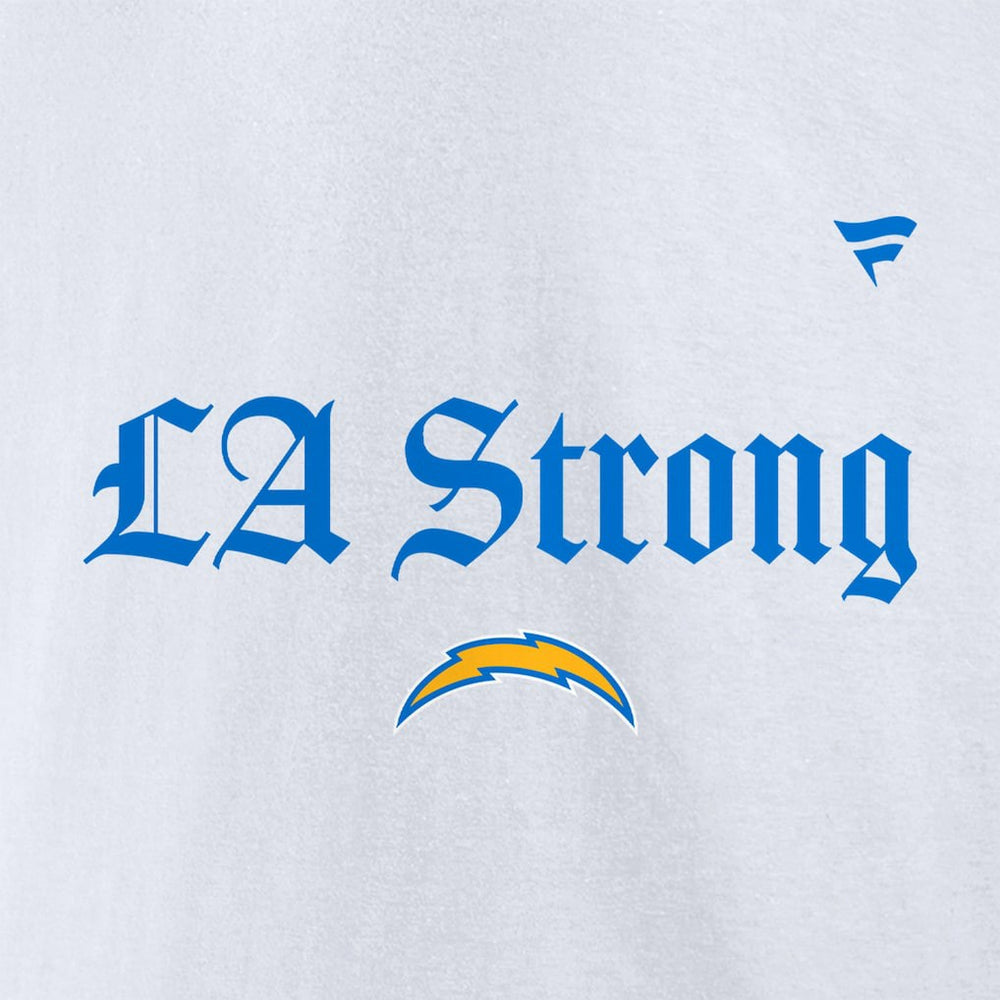 Unisex LA Strong Premium Fleece Pullover Hoodie - Los Angeles Chargers Hoodies