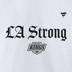 NHL Los Angeles Kings Fanatics Unisex LA Strong Premium Fleece Pullover Hoodie