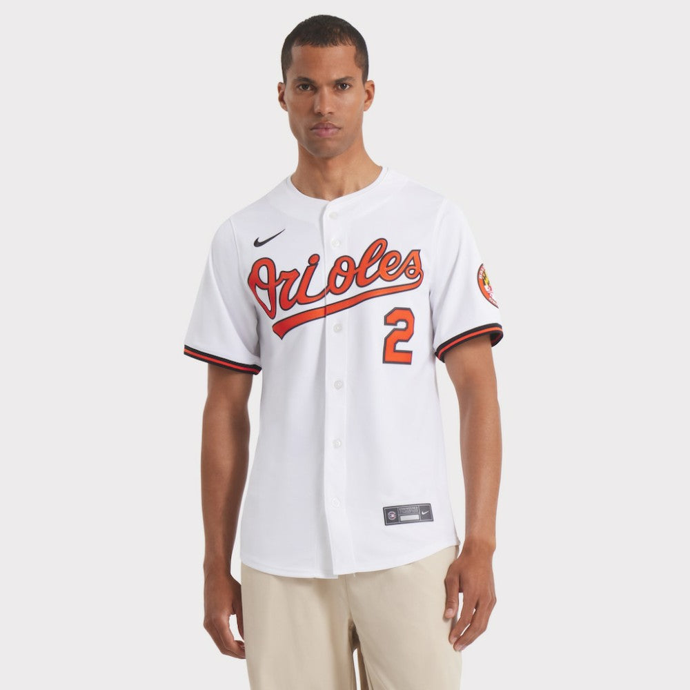 White Gunnar Henderson Baltimore Orioles Nike Women's Home Limited Player Jersey