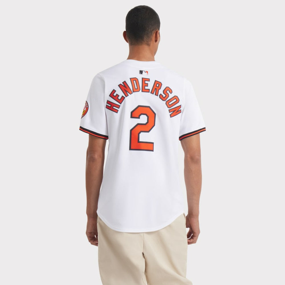 White Gunnar Henderson Baltimore Orioles Nike Women's Home Limited Player Jersey