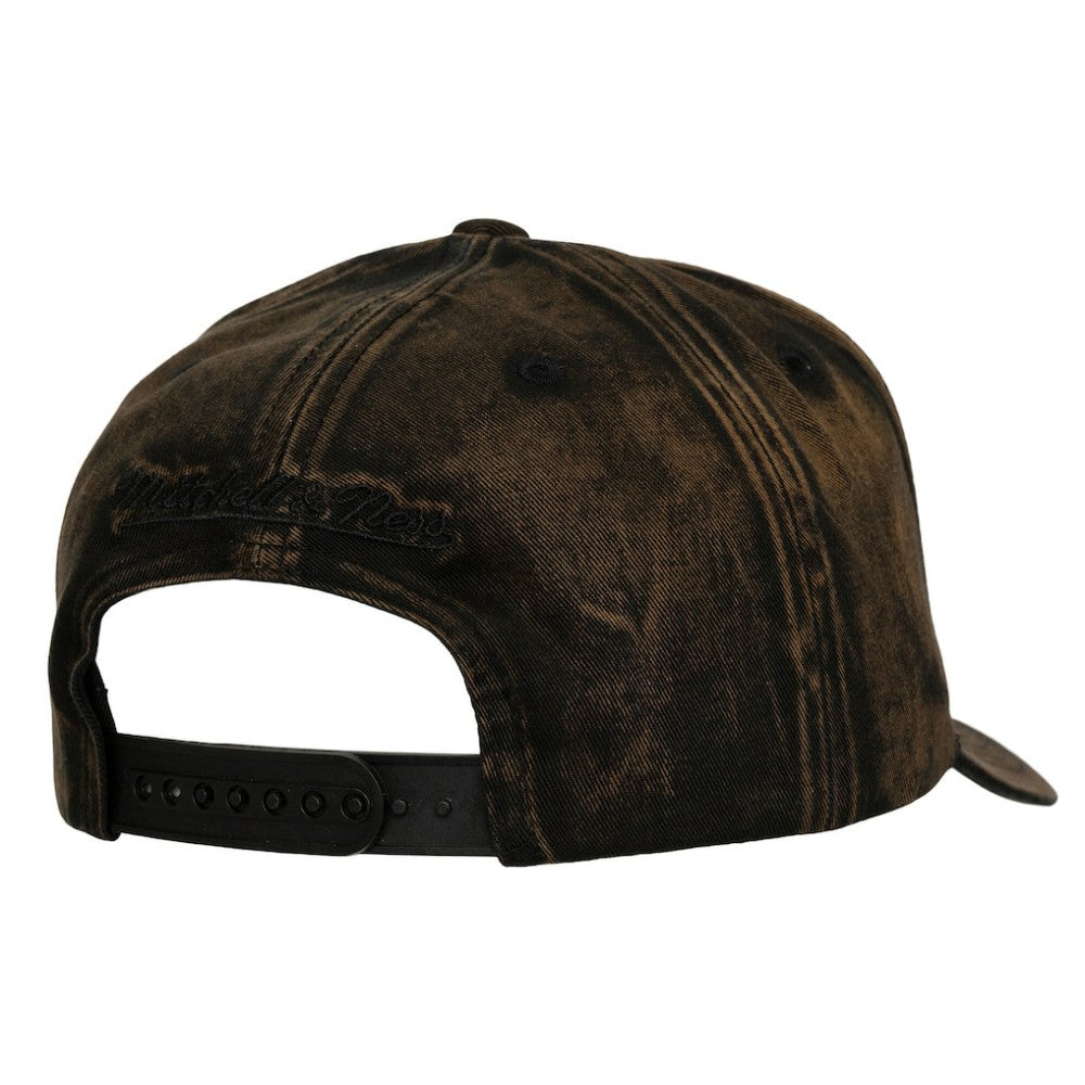 NHL San Jose Sharks Mitchell & Ness Downtown Snow Wash Pro-Crown Adjustable Hat