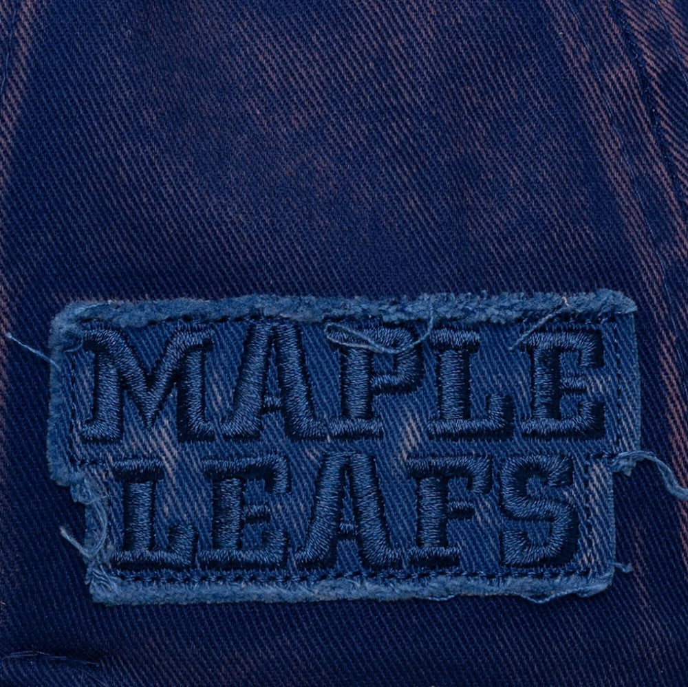 NHL Toronto Maple Leafs Mitchell & Ness Downtown Snow Wash Pro-Crown Adjustable Hat