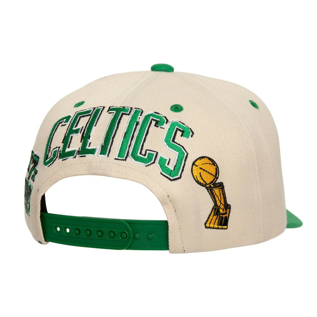 Mitchell & Ness Boston Celtics 17x NBA Champions Soul Legacy Defined Pro Crown Snapback Hat