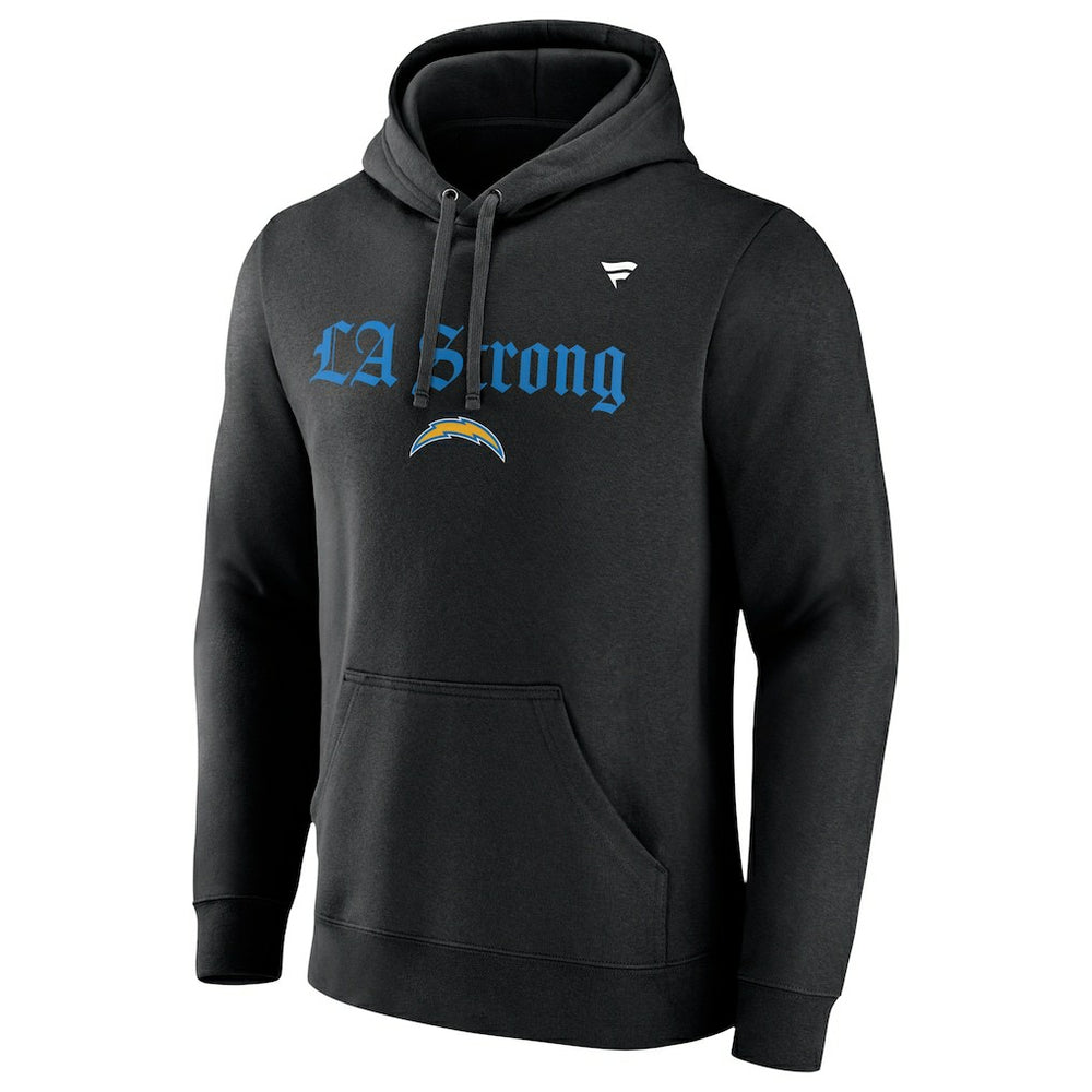 Unisex LA Strong Fleece Pullover Hoodie - Los Angeles Chargers Hoodies