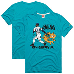 Teal Ken Griffey Jr. Seattle Mariners Homage Graphic Player T-Shirt