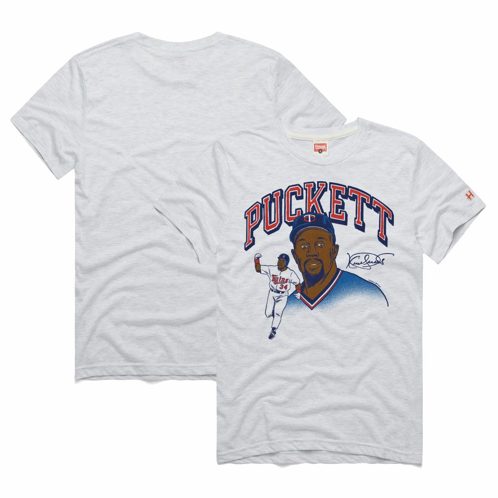 Ash Kirby Puckett Minnesota Twins Homage Graphic Player Tri-Blend T-Shirt