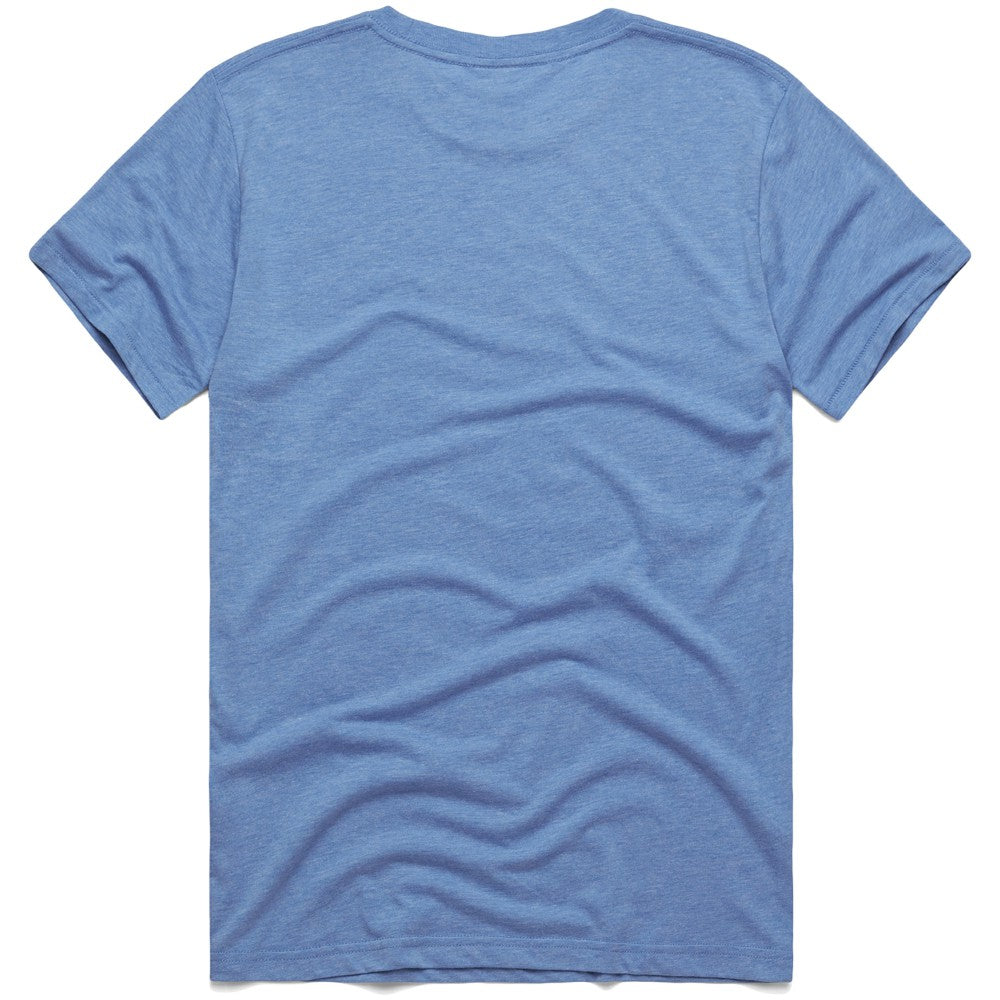 Light Blue Kirby Puckett Minnesota Twins Homage 1985 Topps Baseball Card Player Tri-Blend T-Shirt