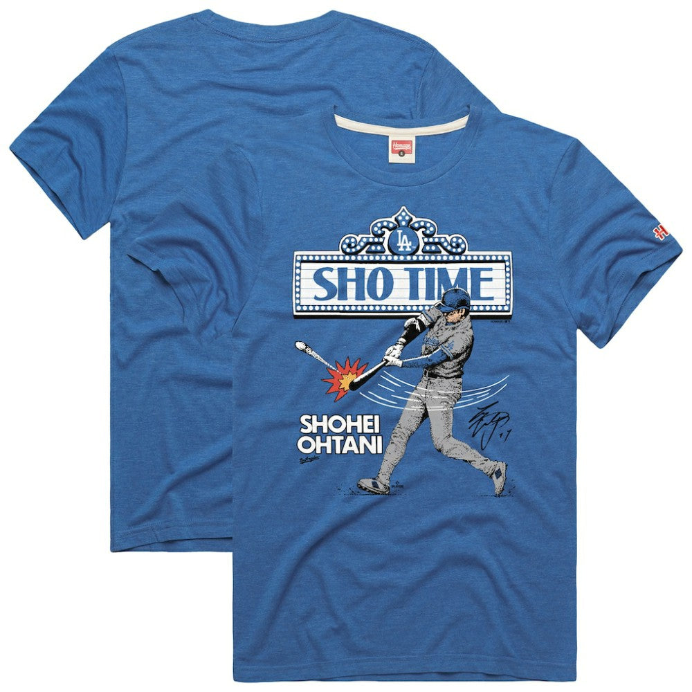 Royal Shohei Ohtani Los Angeles Dodgers Homage Graphic Player T-Shirt