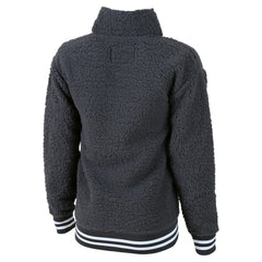 Gray Los Angeles Dodgers G-III 4Her by Carl Banks Women's Play Action Sherpa Fleece Quarter-Zip Jacket
