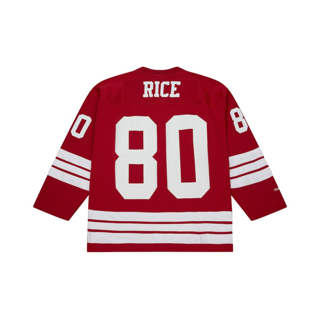 Jerry Rice  Maxxed Out Fashion Hockey Jersey - San Francisco 49ers Jerseys