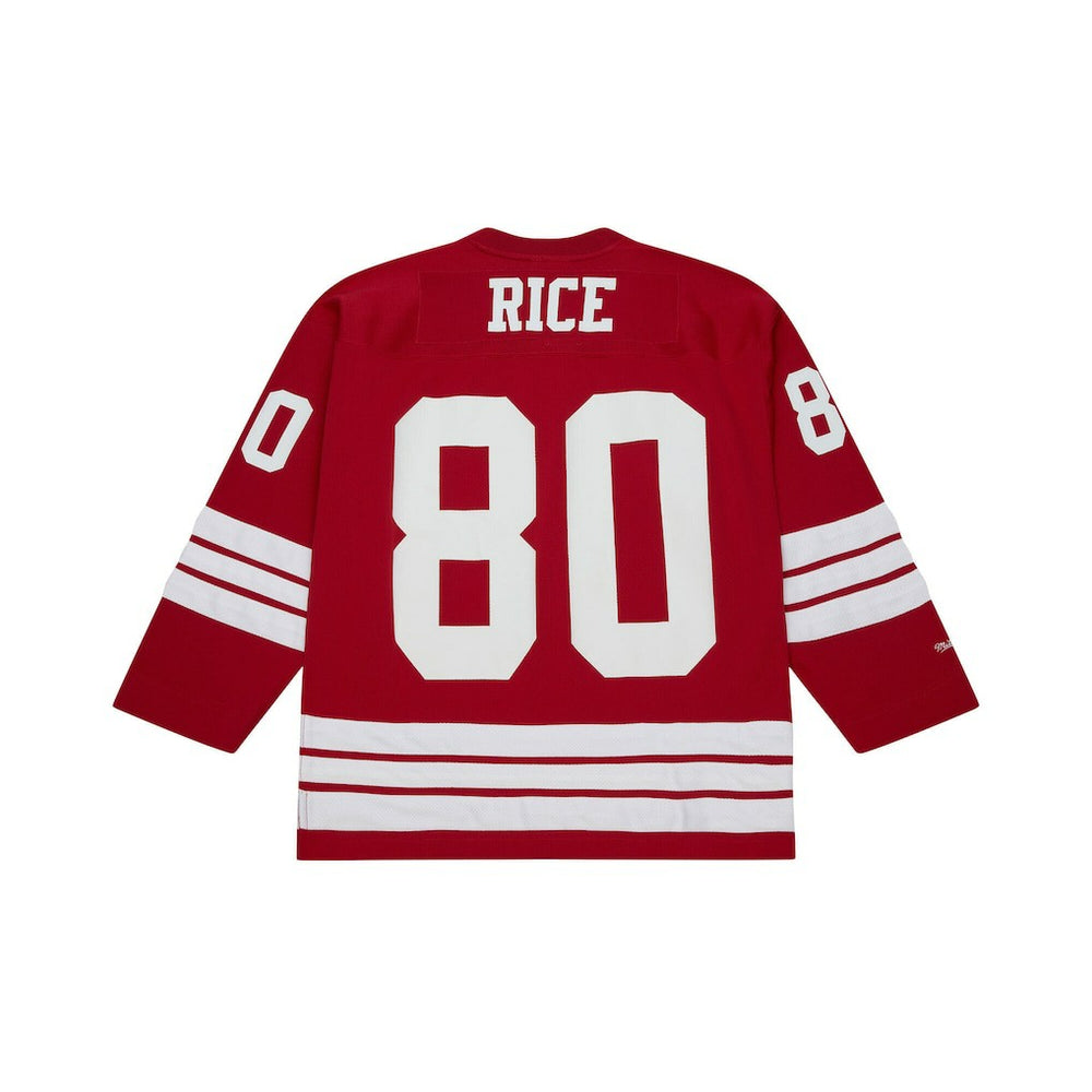 Jerry Rice  Maxxed Out Fashion Hockey Jersey - San Francisco 49ers Jerseys