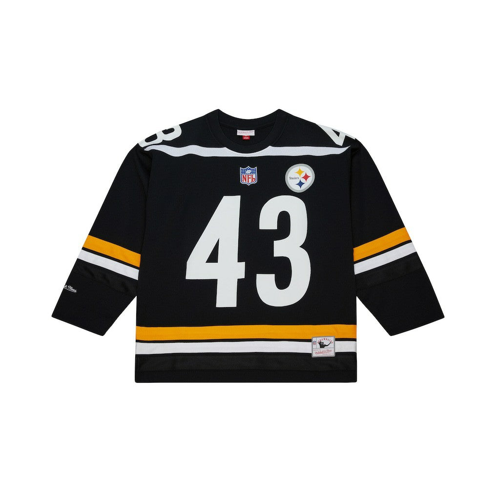 Troy Polamalu  Maxxed Out Fashion Hockey Jersey - Pittsburgh Steelers Jerseys