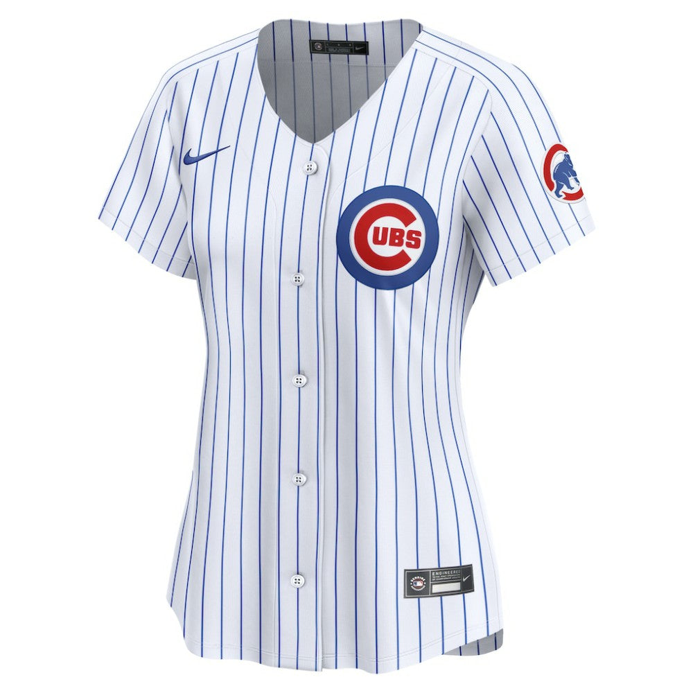 White Kyle Tucker Chicago Cubs Nike Women's Home Limited Player Jersey