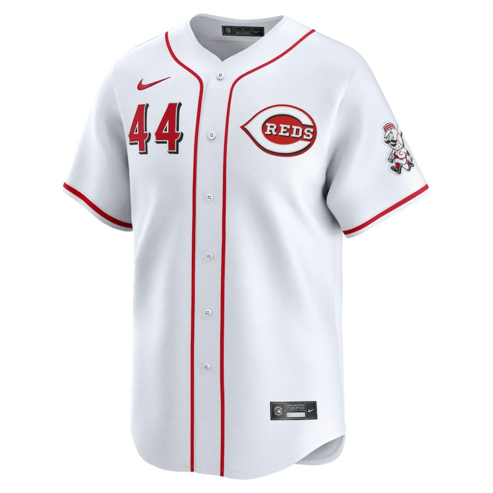 White Elly De La Cruz Cincinnati Reds Nike Home Limited Player Jersey
