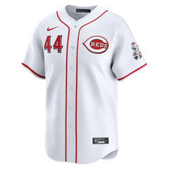 White Elly De La Cruz Cincinnati Reds Nike Home Limited Player Jersey