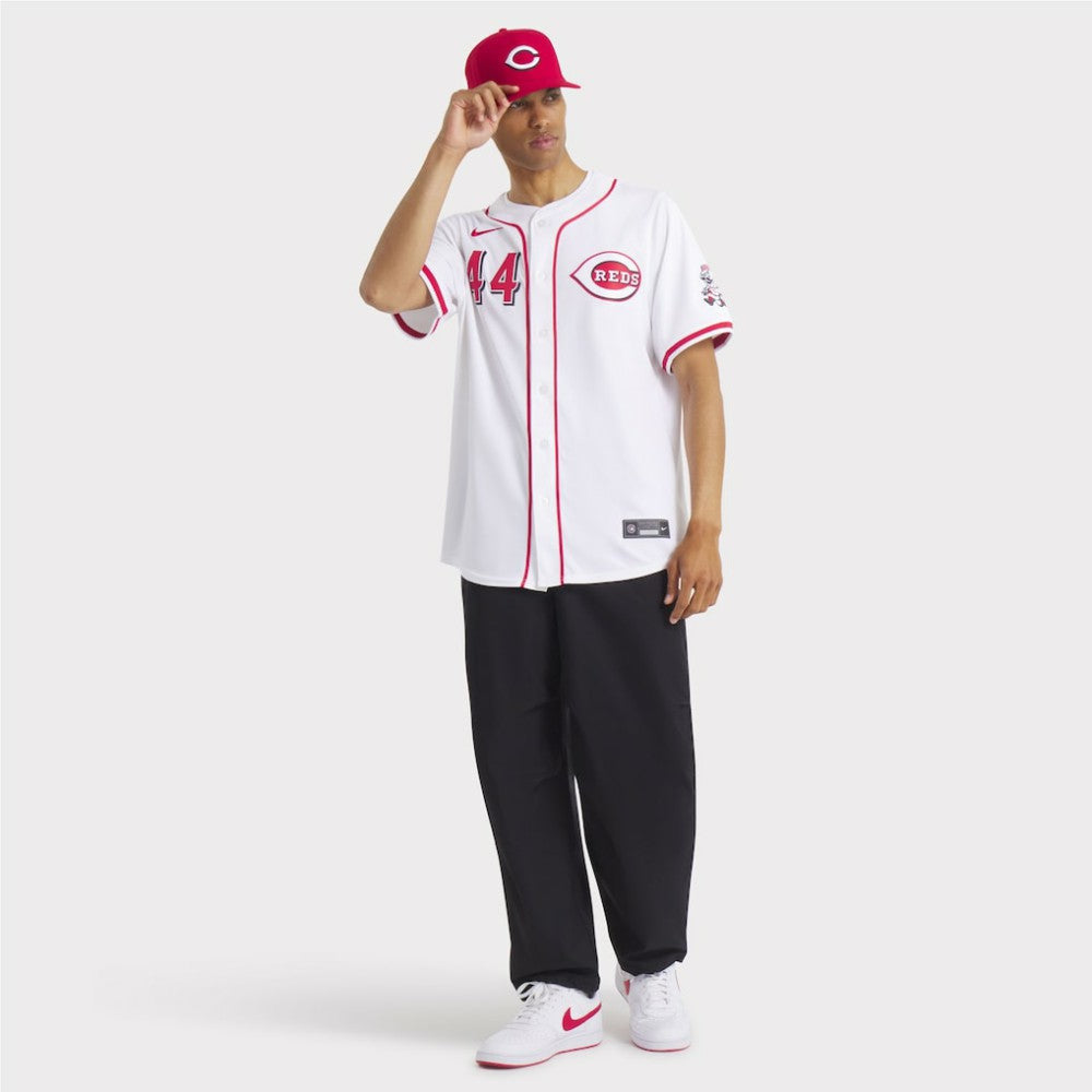 White Elly De La Cruz Cincinnati Reds Nike Home Limited Player Jersey