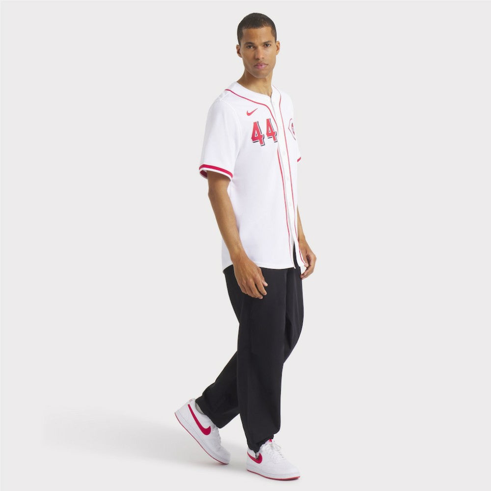 White Elly De La Cruz Cincinnati Reds Nike Home Limited Player Jersey