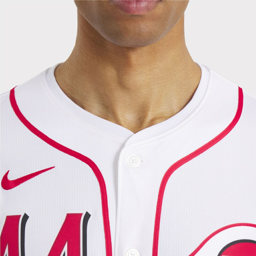 White Elly De La Cruz Cincinnati Reds Nike Home Limited Player Jersey