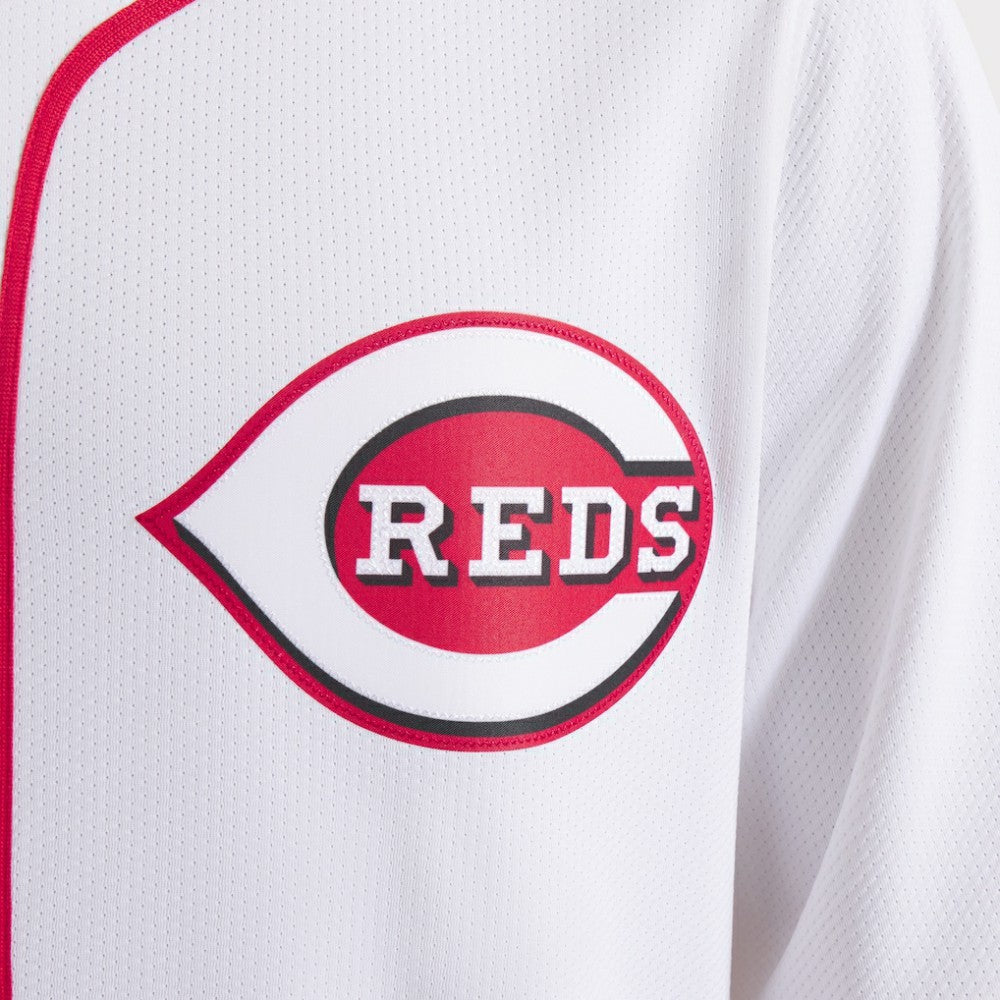 White Elly De La Cruz Cincinnati Reds Nike Home Limited Player Jersey