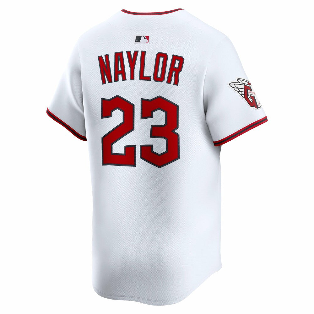 White Bo Naylor Cleveland Guardians Nike Home Limited Player Jersey