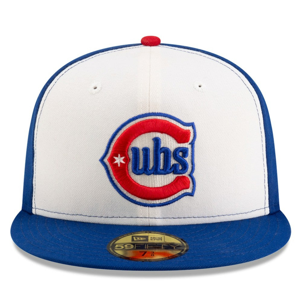 White/Royal Chicago Cubs New Era Alternate Authentic Collection On-Field 59FIFTY Fitted Hat