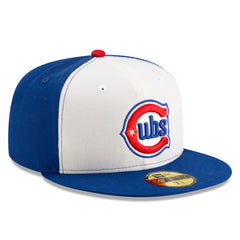White/Royal Chicago Cubs New Era Alternate Authentic Collection On-Field 59FIFTY Fitted Hat