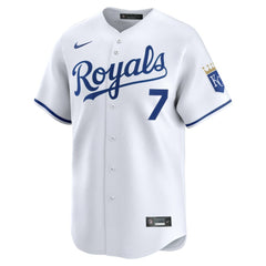 White Bobby Witt Jr. Kansas City Royals Nike Home Limited Player Jersey