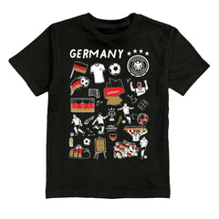 Germany National Team Vive La Fete Youth Impressions Artwork T-Shirt