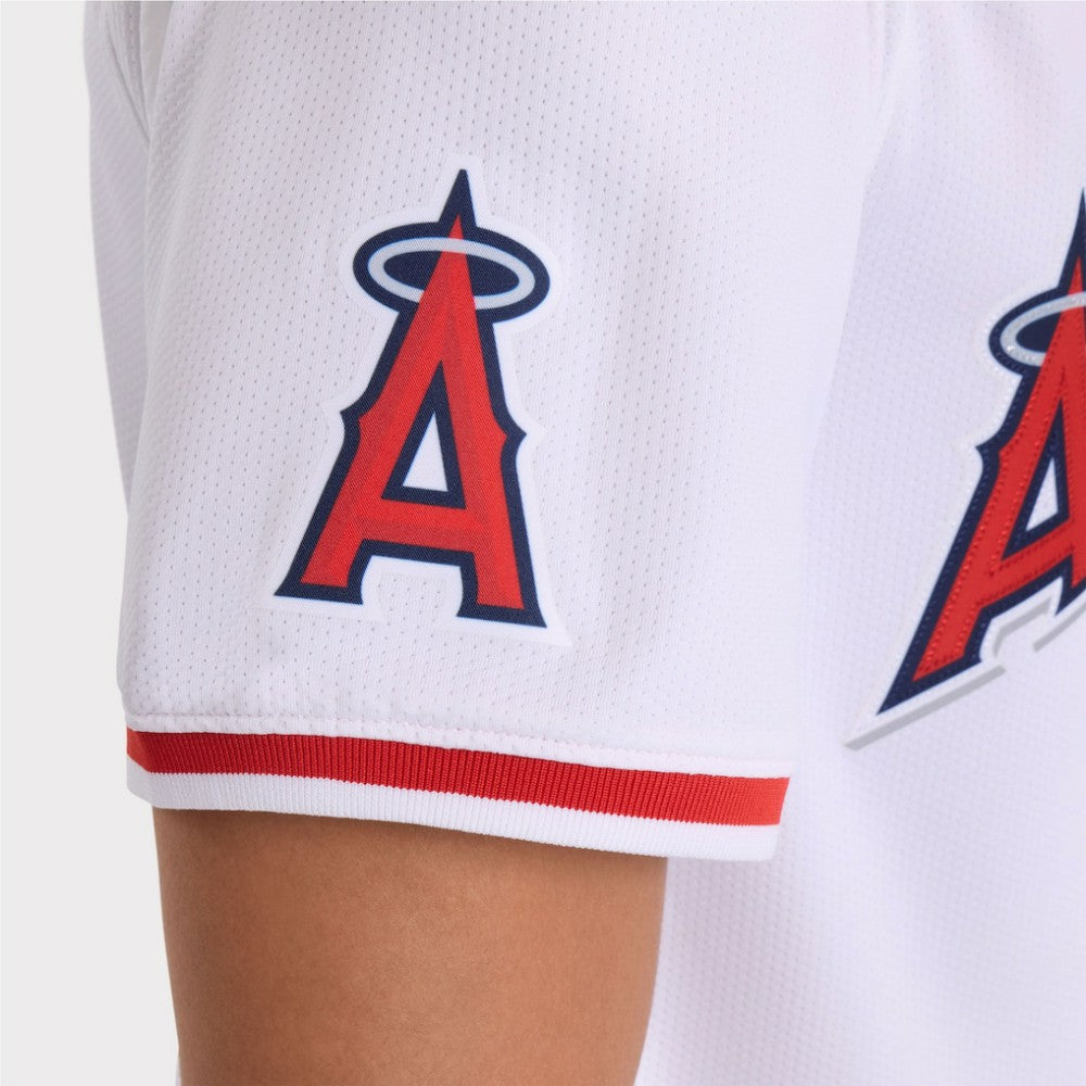 White Mike Trout Los Angeles Angels Nike Home Limited Player Jersey