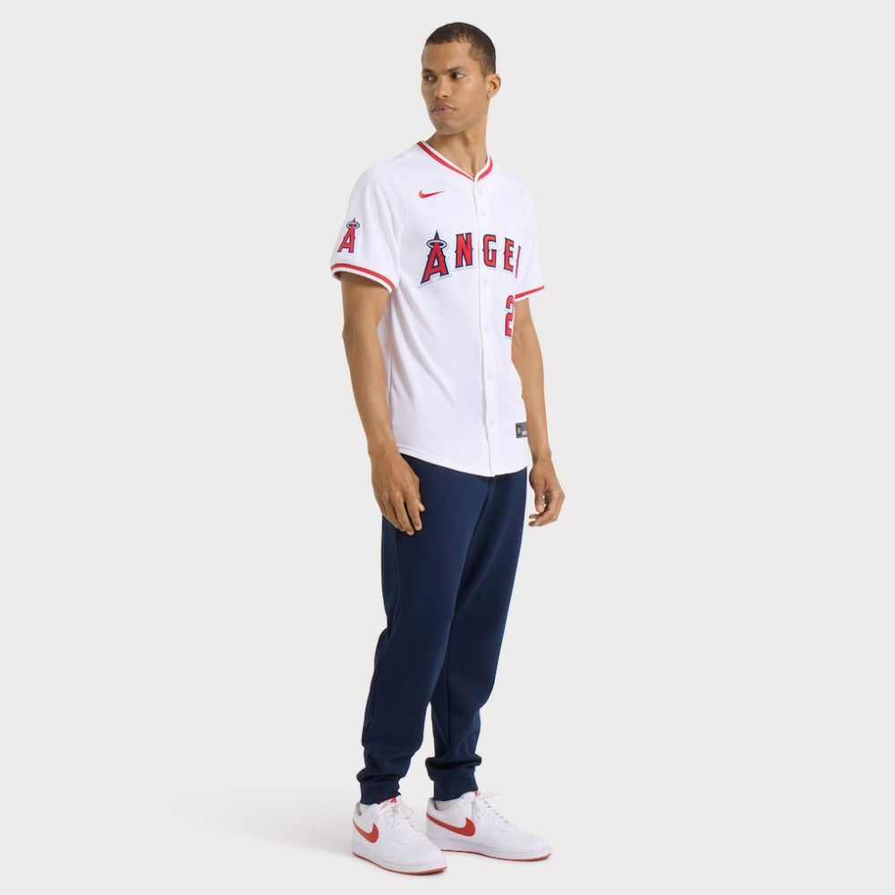 White Mike Trout Los Angeles Angels Nike Home Limited Player Jersey