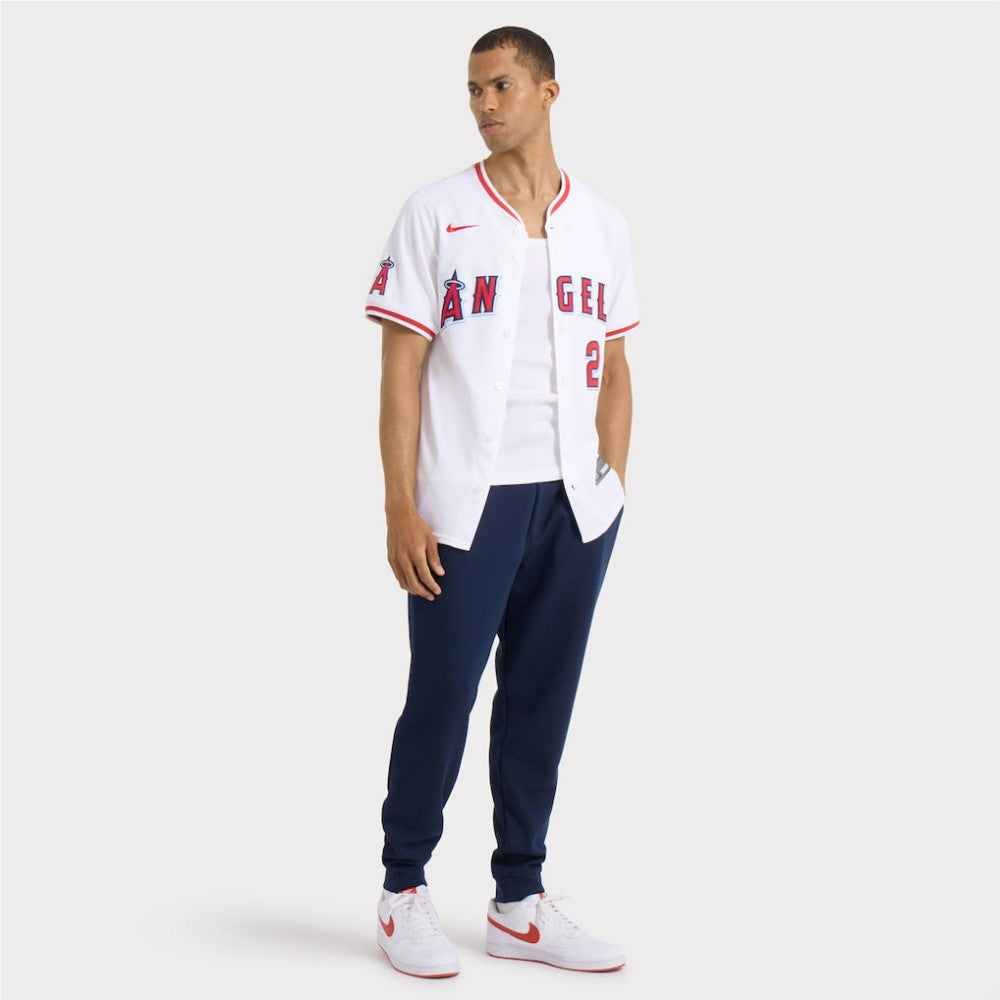 White Mike Trout Los Angeles Angels Nike Home Limited Player Jersey