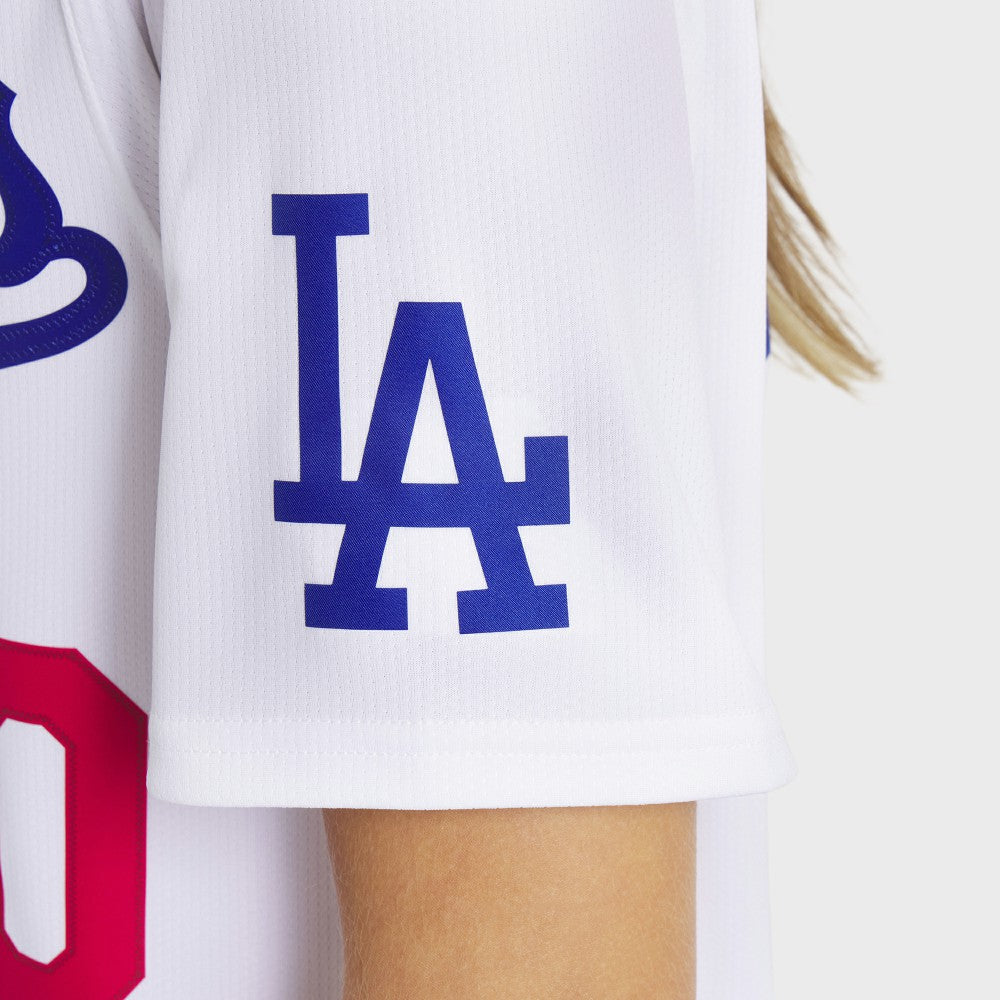 White Mookie Betts Los Angeles Dodgers Nike Women's Home Limited Player Jersey