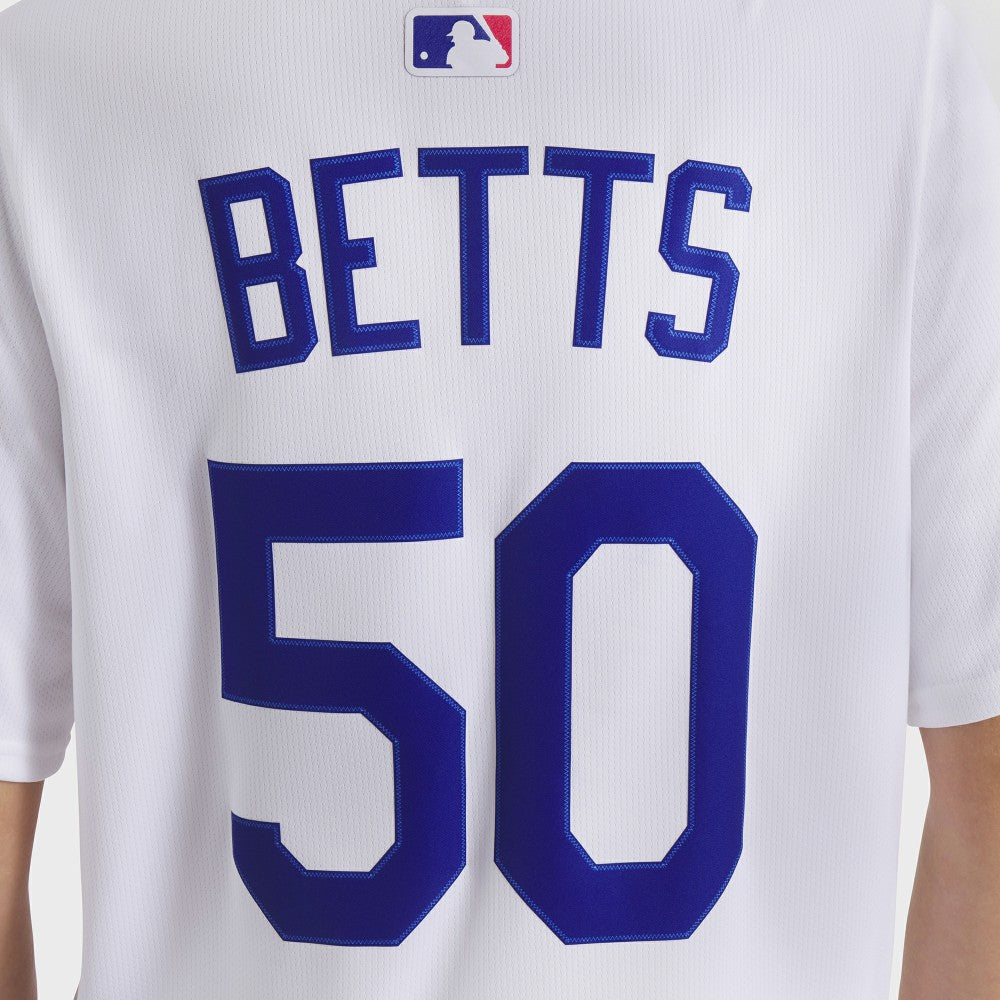 White Mookie Betts Los Angeles Dodgers Nike Women's Home Limited Player Jersey