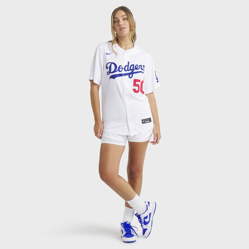 White Mookie Betts Los Angeles Dodgers Nike Women's Home Limited Player Jersey