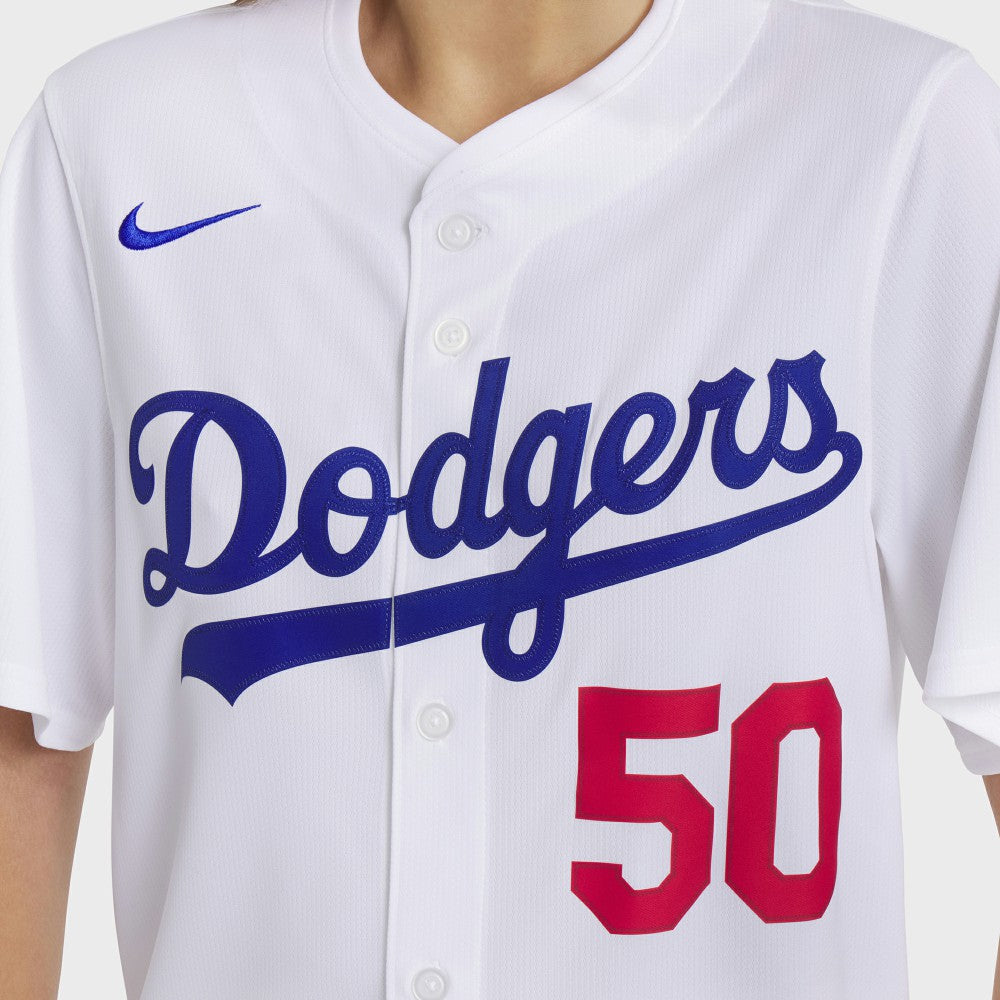 White Mookie Betts Los Angeles Dodgers Nike Women's Home Limited Player Jersey